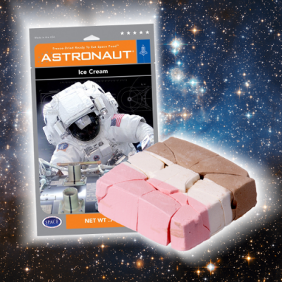 Astronaut Ice Cream – Neopolitan