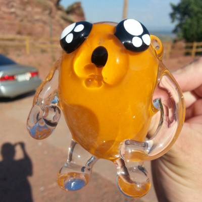 Adventure Time Jake Glass Pipe